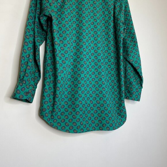90s Gap Oversized Shirt - Paisley Print - Picture 8 of 12